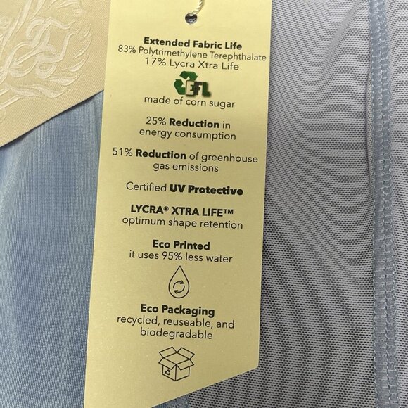 NWT FREE PEOPLE x HAH Knock Out Corset boudoir Top Size Small Blue Periwinkle - Picture 9 of 15